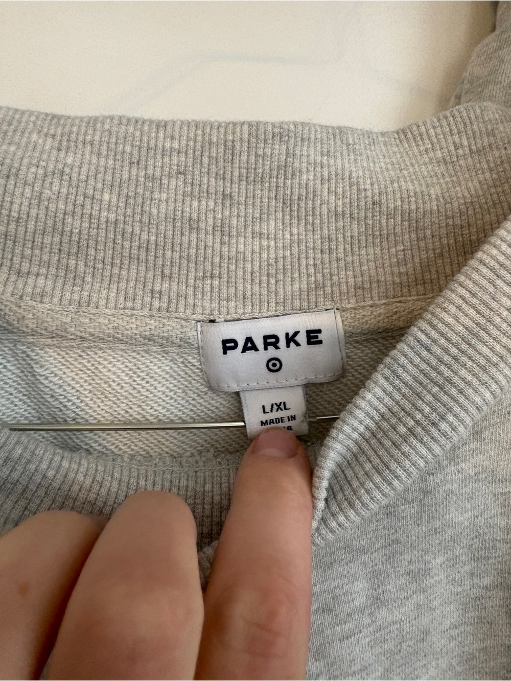 SOLD DO NOT BUY parke Target Collab Matching Set Mockneck and Shorts Women’s Lar - Picture 3 of 6